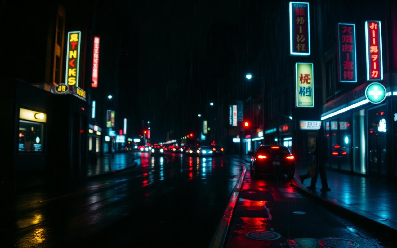 Still from The Quiet City book trailer